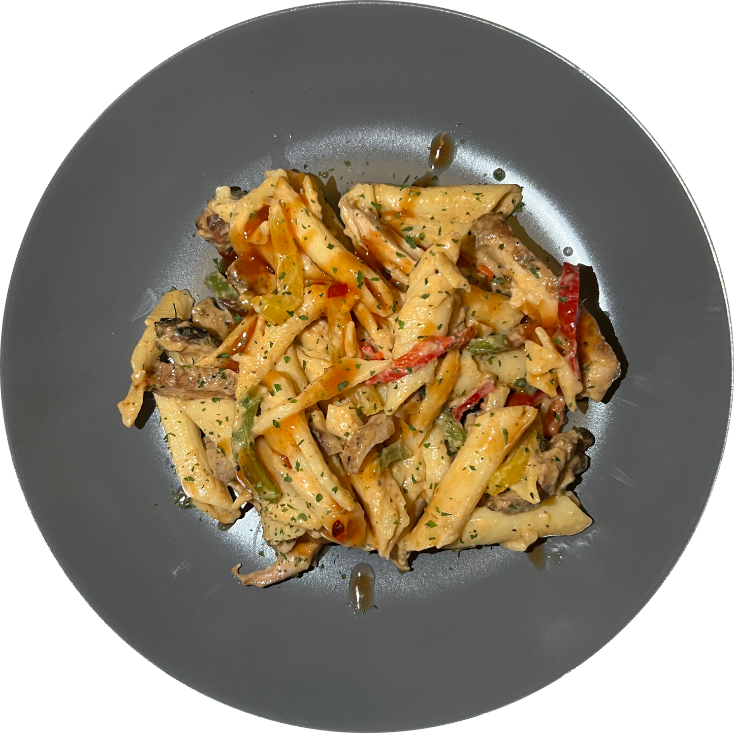 Rasta Pasta with Salmon
